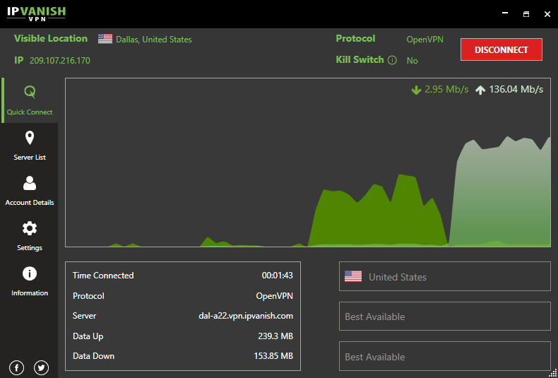 ipvanish free pc